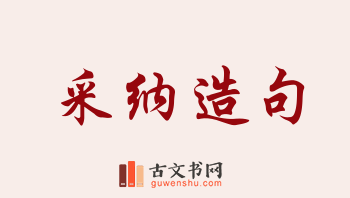 用采纳造句「采纳」相关的例句（共215条）